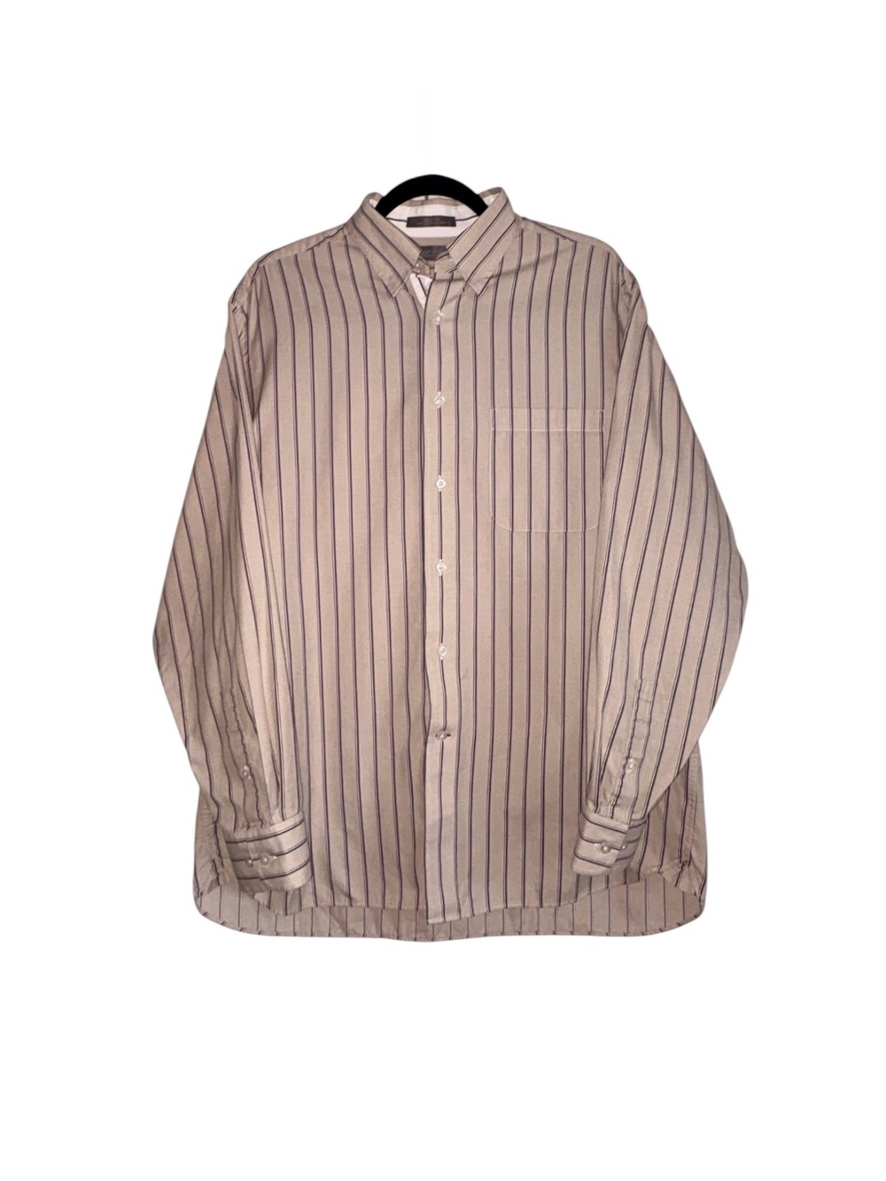 Daniel Cremieux Signature Collection Striped Long Sleeve Button Down Shirt